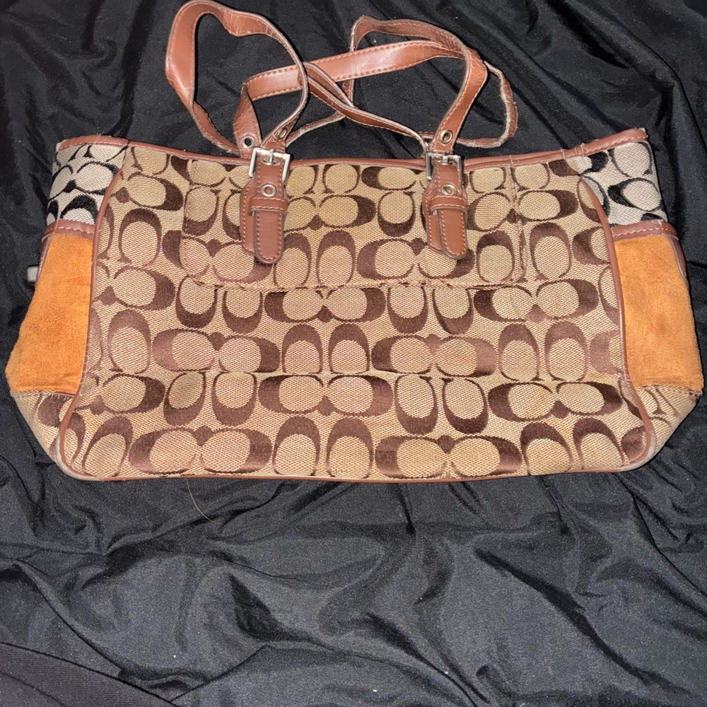 Coach Multicolor Patchwork Shoulder Bag - Picture 8 of 16